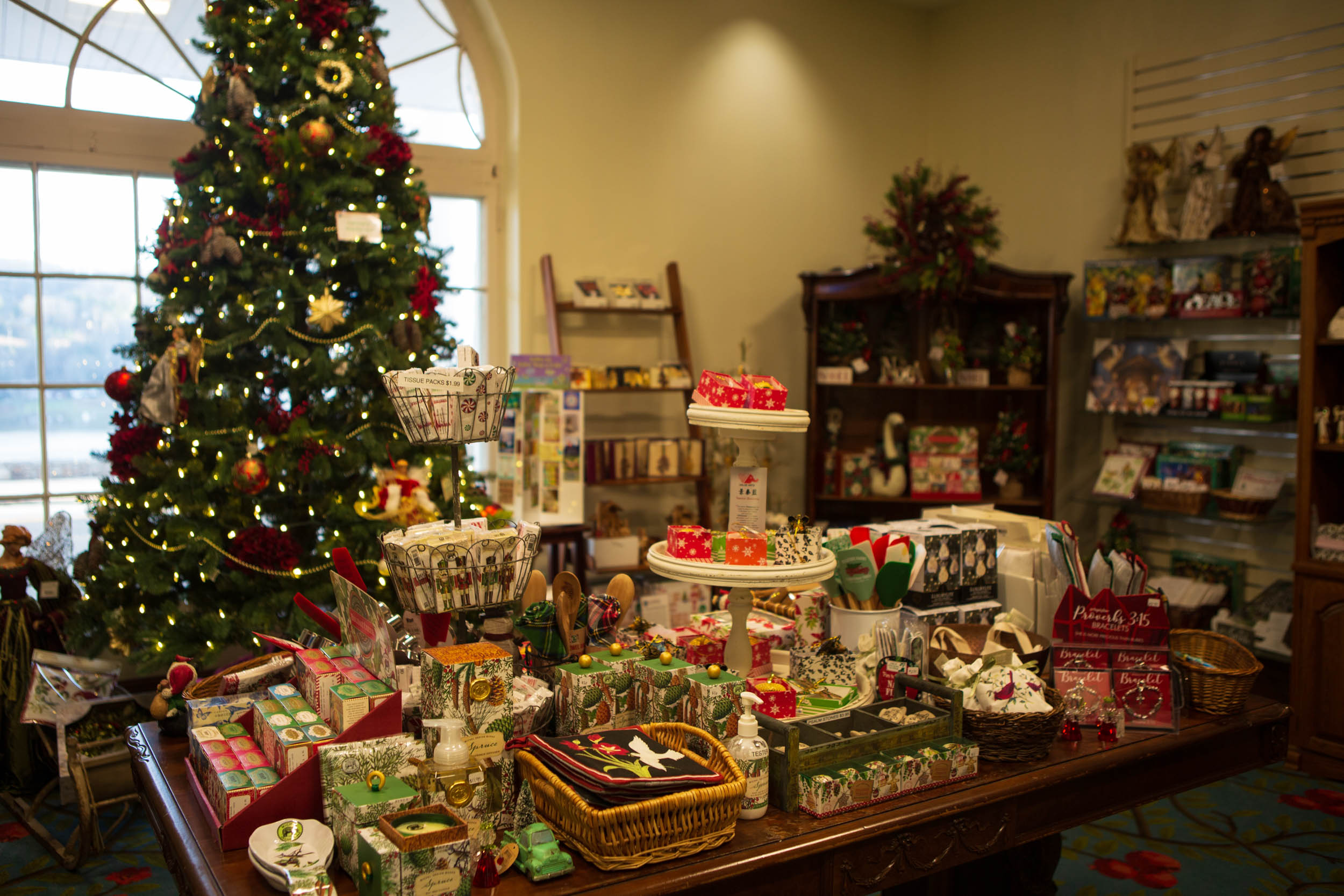 Christmas Memories gift shop at Lake Junaluska