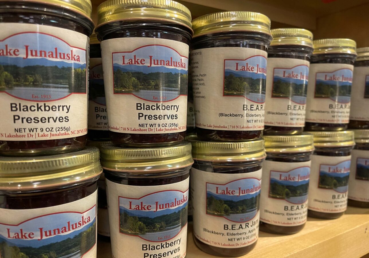 Preserves for sale at Junaluska Gifts & Grounds