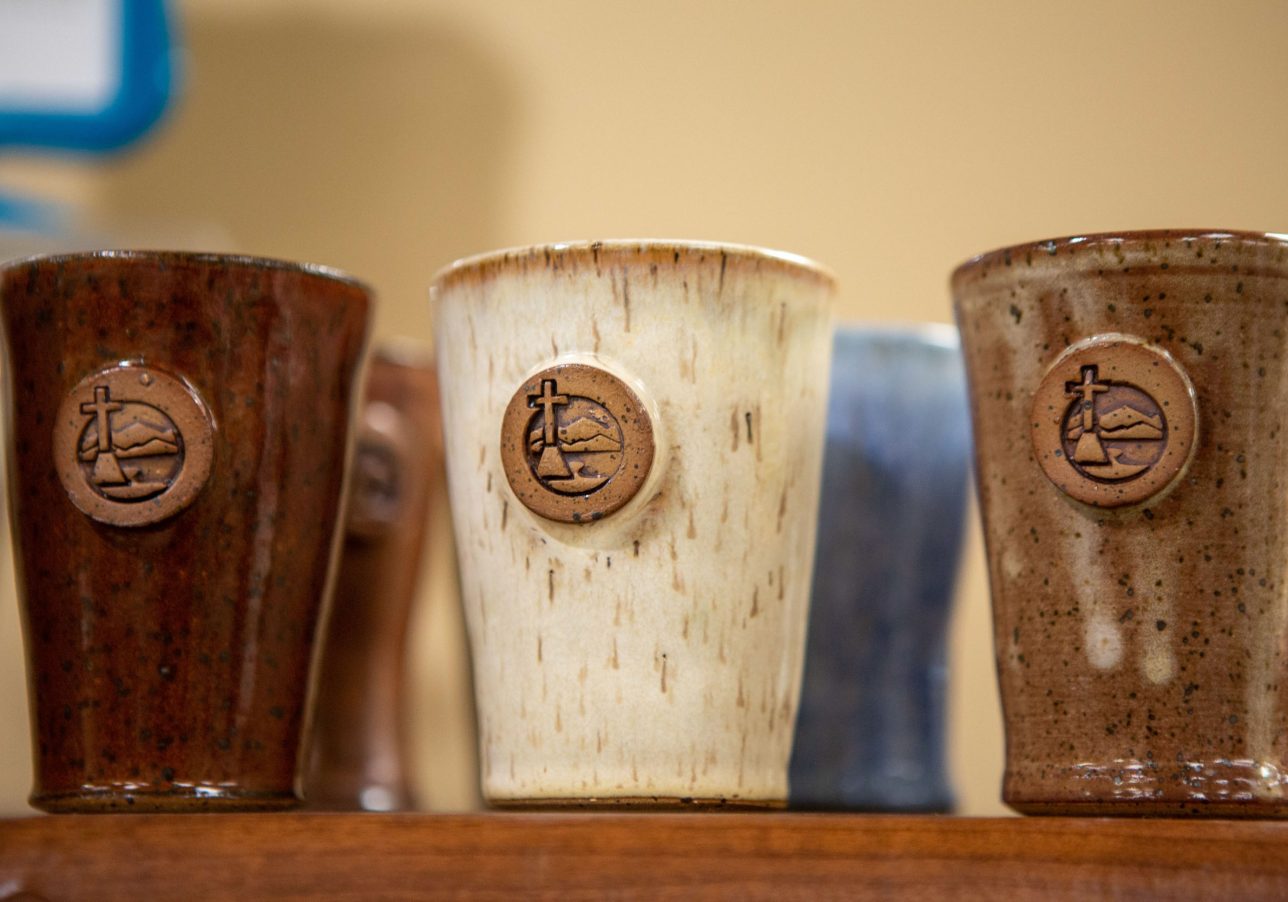 pottery cups