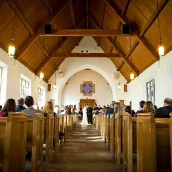 memorial chapel wedding ceremony
