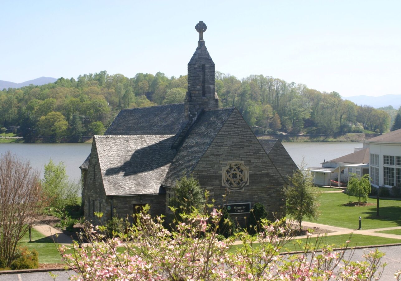 Memorial Chapel in Spring