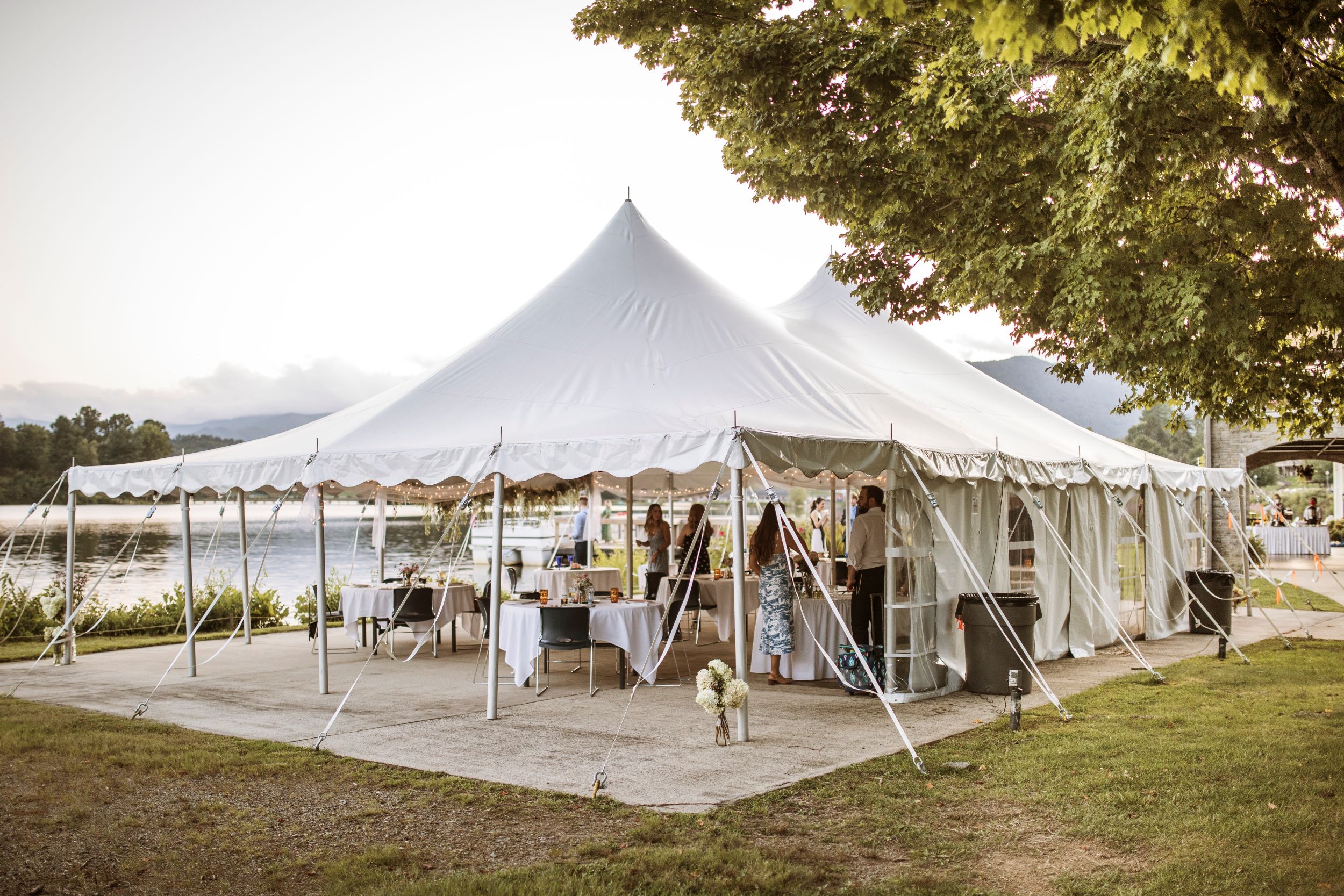 Lakeside White Tent - Lake Junaluska Conference & Retreat Center