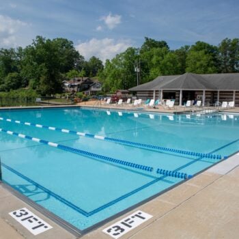 Close-up of Pool at Lake Junaluska