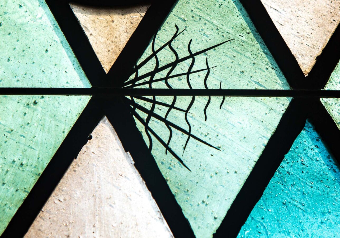 Spider Web symbol at Memorial Chapel