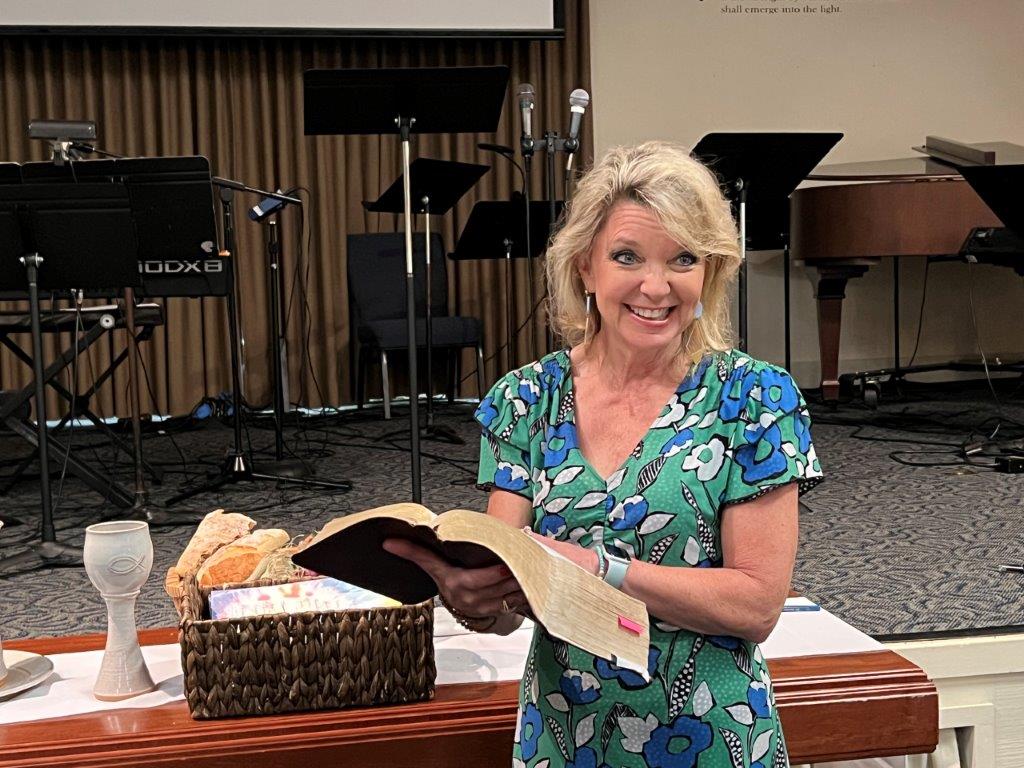 Leigh Young leads a Journey to Joy women's weekend