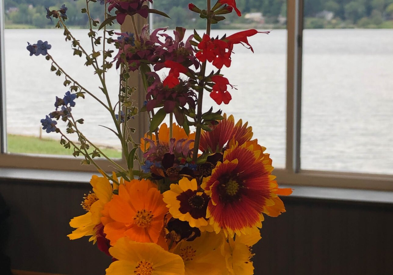 Arrangement by lake Junaluska Florals
