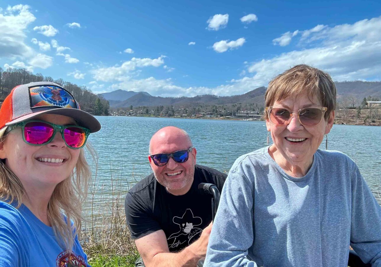 Darren Nicholson and Family at Lake Junaluska