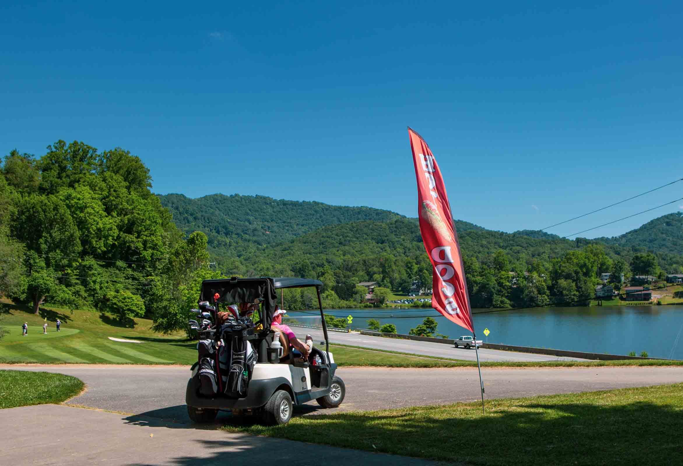 Valley Dog on the Green at Lake Junaluska Golf Course