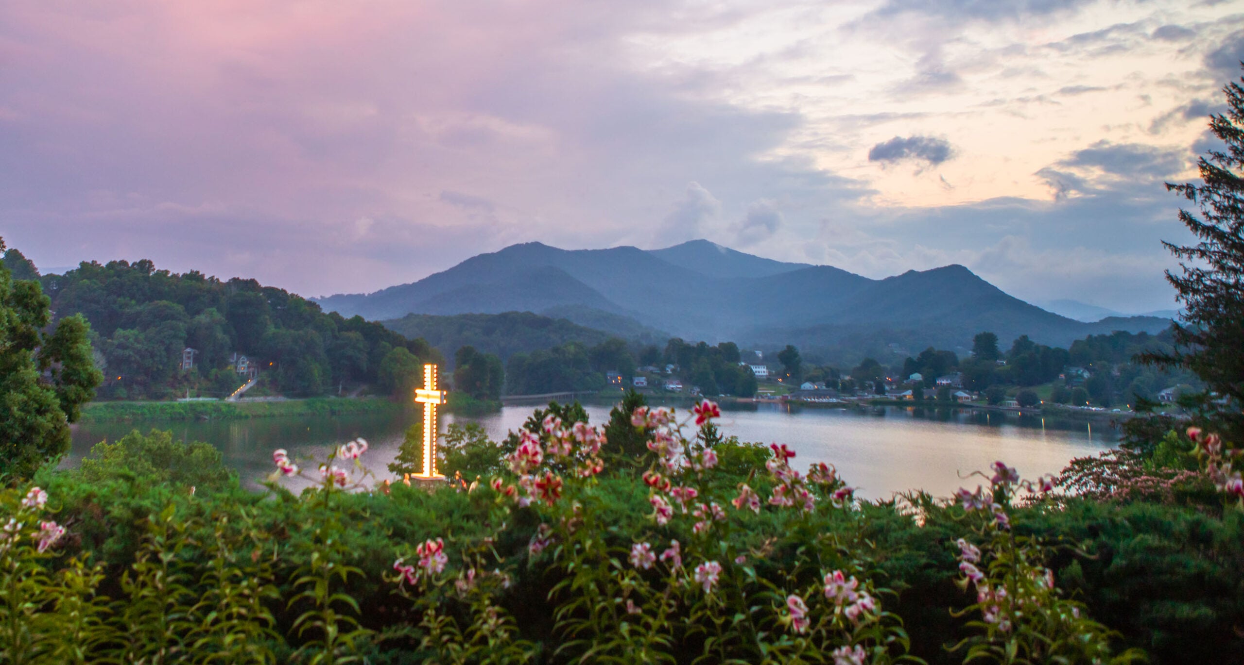 Lake Junaluska Cross at Festival of Wisdom and Grace