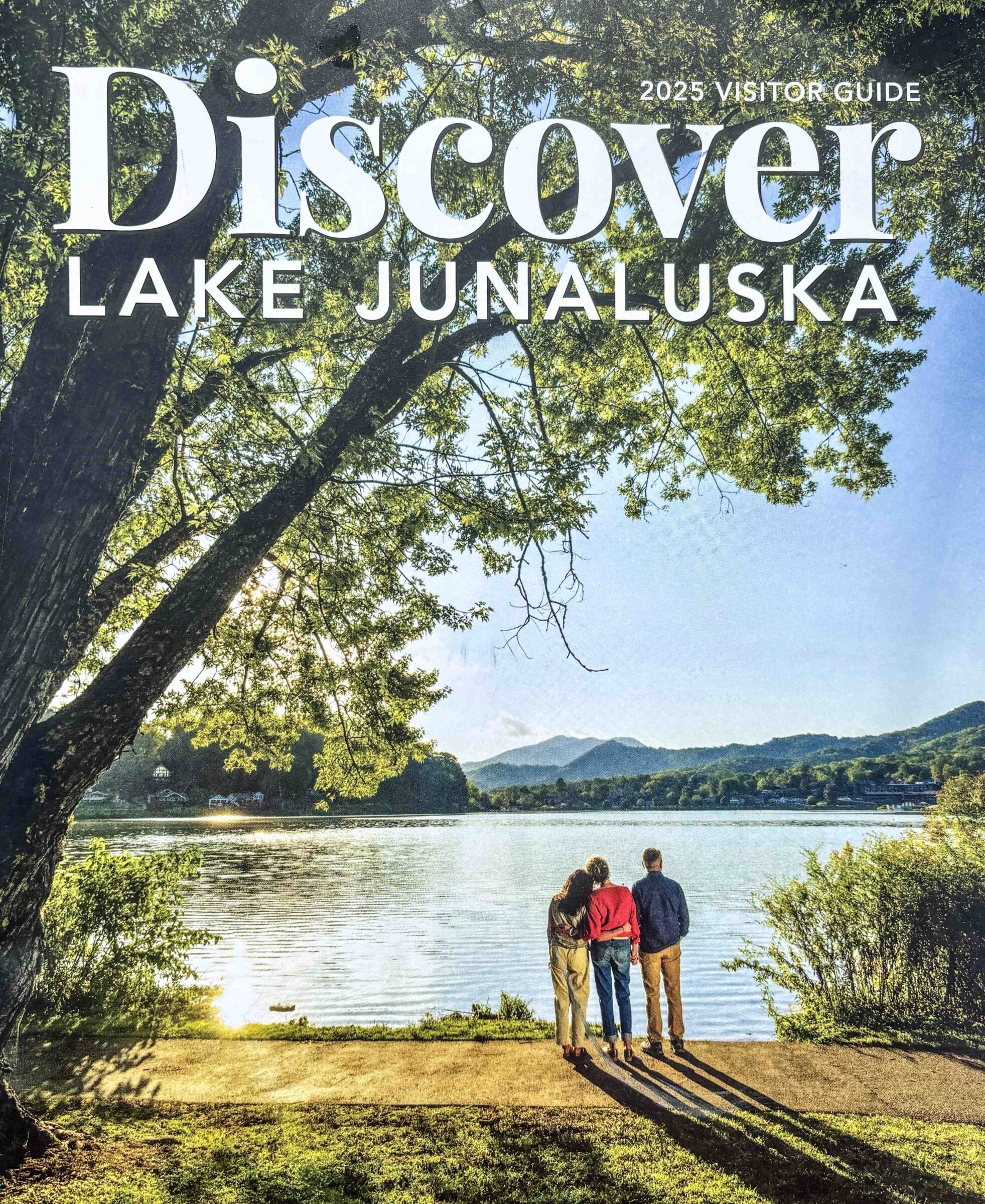 The cover of the 2025 edition of Discover Lake Junaluska magazine.