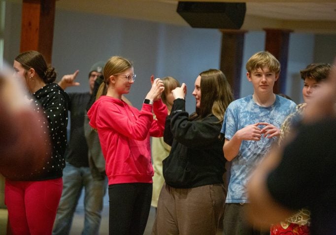 Youth attend 2027 ENCOUNTER youth reatreat at Lake Junaluska.