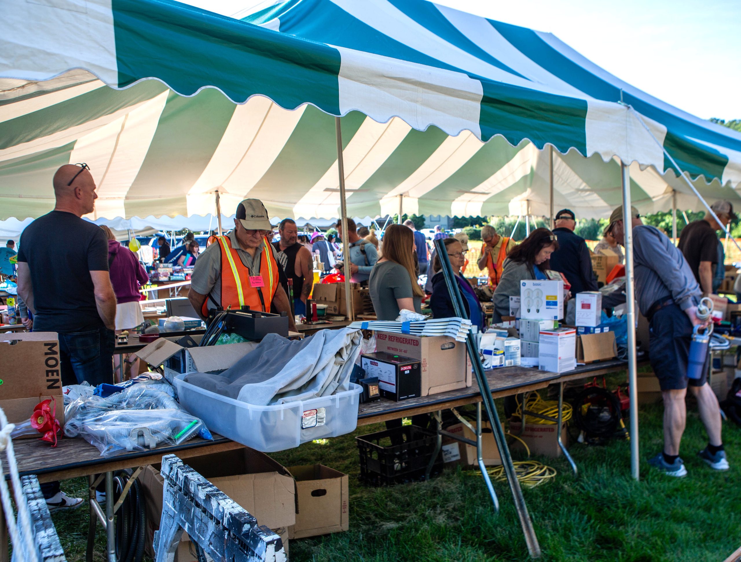 The Lake Junaluska Flea Market sells everything from baked goods to books to household goods and more.
